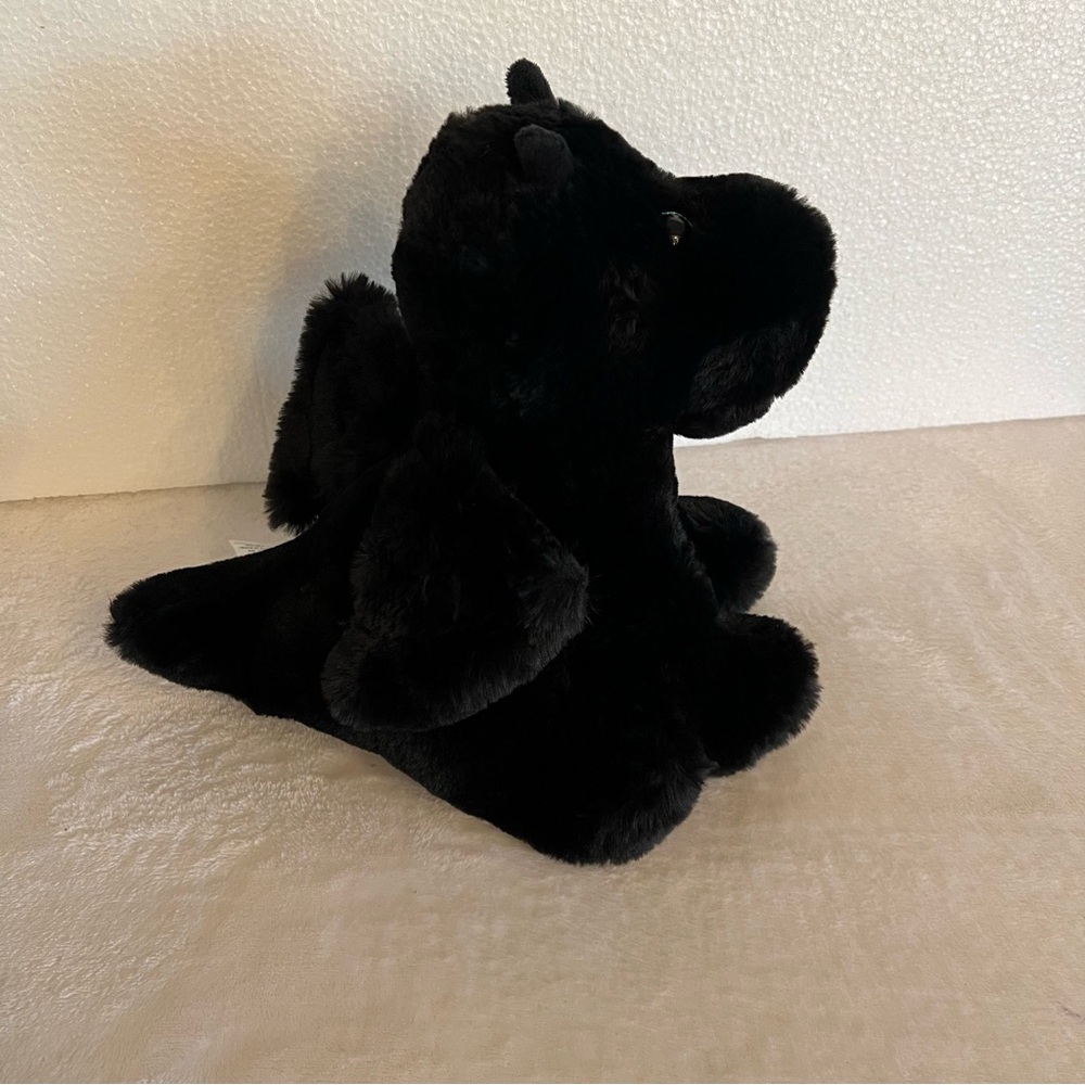 Black Dragon Books-A-Million Plush Stuffed Animal with Wings Super Soft
